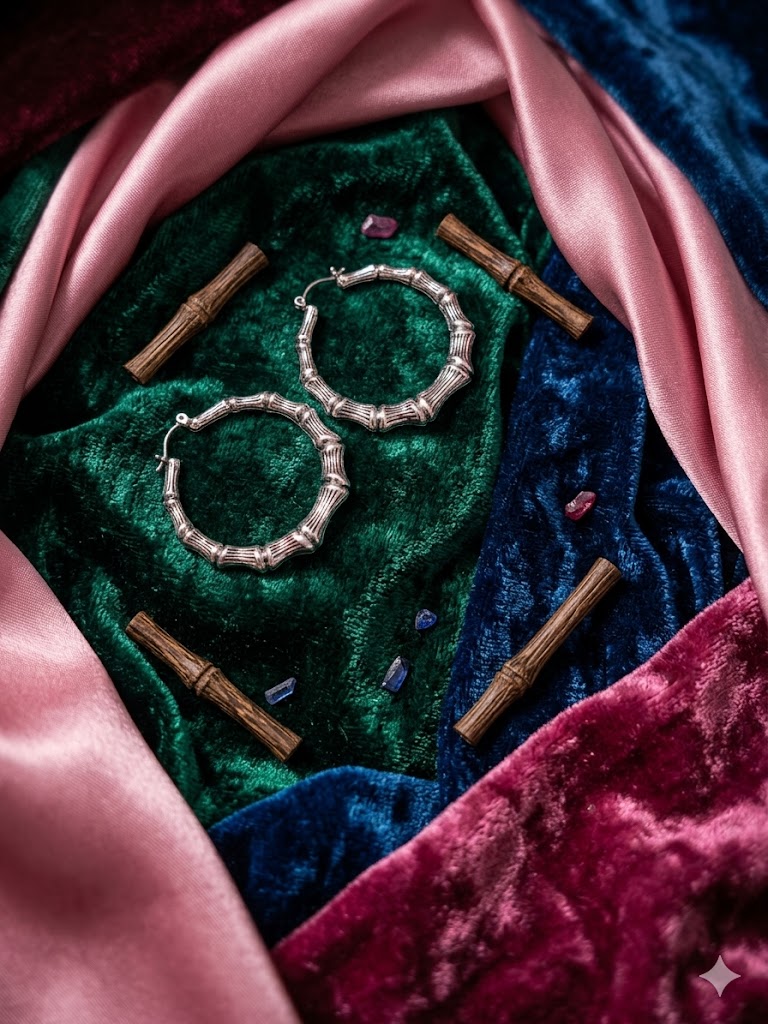 Fashion Hoop Earrings - view 1